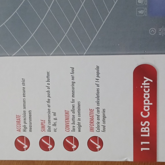 Digital Kitchen Food Scale NEW - Picture 8 of 10